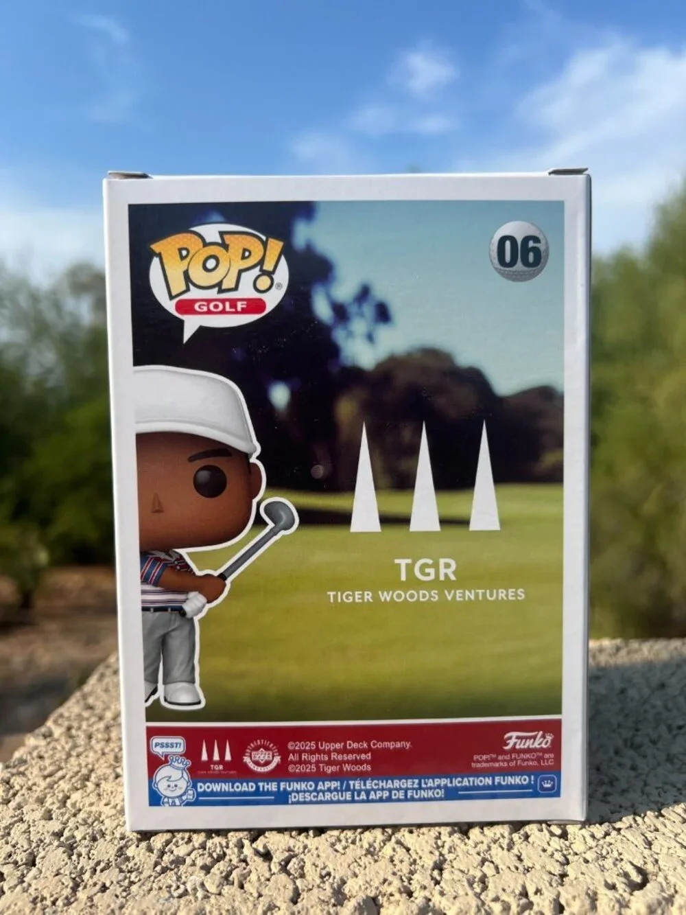 Funko Pop Golf-Tiger Woods Ventures - Tiger Woods Tour Debut 1992  (#06, NEW)